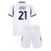 Inter Milan Curtis Jones #21 Dětské Oblečení Venkovní Dres 2026-27 Krátkým Rukávem (+ trenýrky)